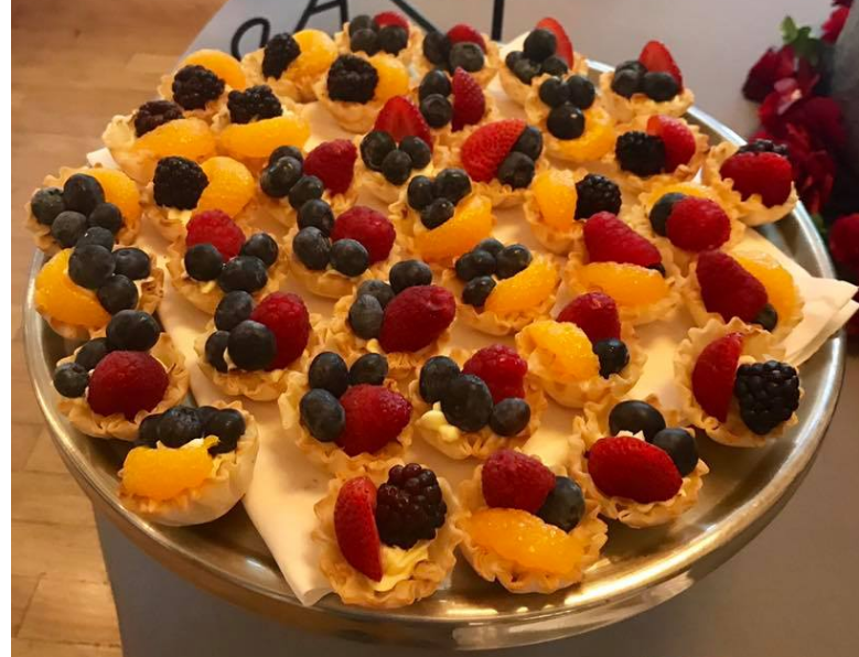 Mini fruit tartlets Sugar Shaker Bakery