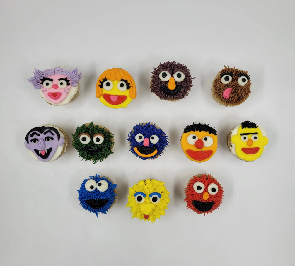 Sesame street (One dozen) Sugar Shaker Bakery